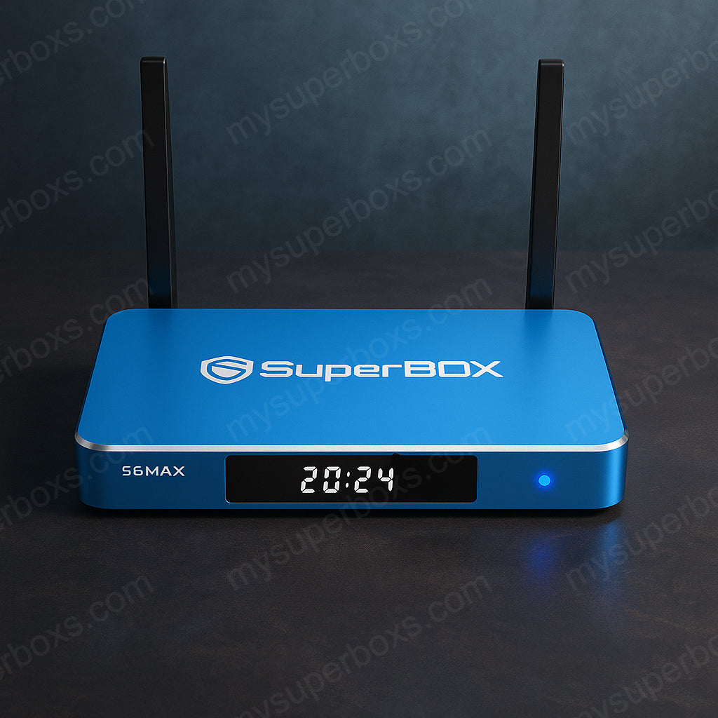 SuperBox S6 Max Setup Instructions