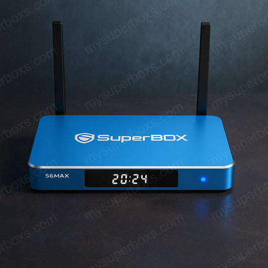 SuperBox S6 Max Setup Instructions